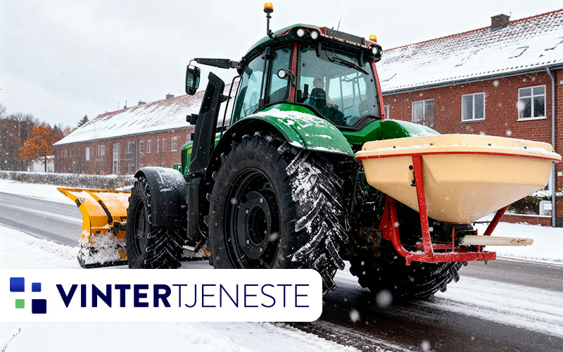 synchronicer vintertjeneste saltning snerydning
